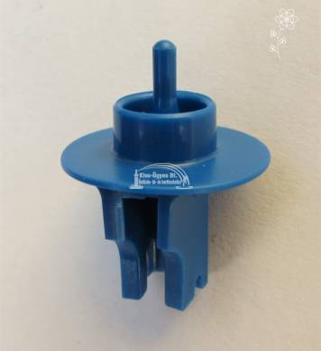 Plastro Rondo forgó betét, függő, kék, szórás harang alakban lefelé