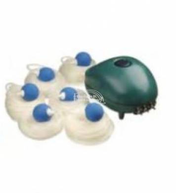 Ubbink Air 1000 beltéri tólevegőztető pumpa +6x10m tömlő+6habkő