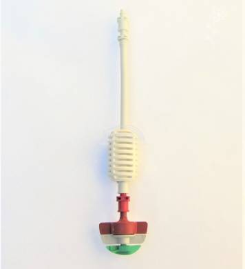 Netafim SpinNet SD szórófej szerelt, 20 cm kapilláris+oldható gyorscsatlakozó+súly, bármely összeállítás