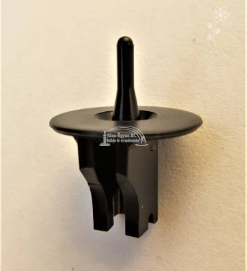 Plastro Rondo forgó betét, álló, fekete