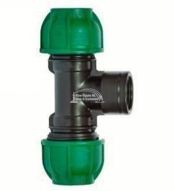 MPE T idom belső menettel 110x4x110