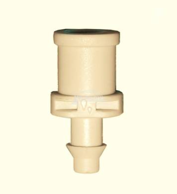 Netafim csatlakozó aljzat körmös, 6/4-7/4 kapilláris csőhöz, vagy PE csőbe