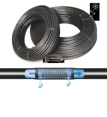 Polidrip standard csepegtető 20/33cm, 4L/h 100-300 fm/tekercs/1.000 fm, . ár/fm