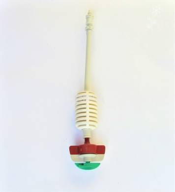 Netafim SpinNet szórófej szerelt, 20 cm kapilláris+oldható gyorscsatlakozó+súly, bármely összeállítás