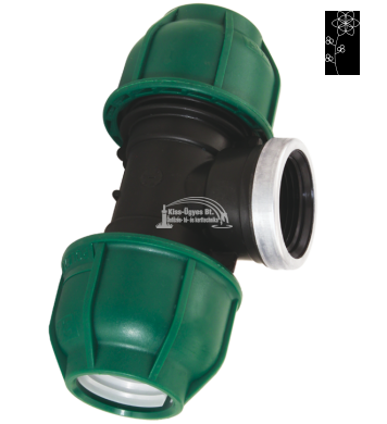 MPE T idom belső menettel 32x1x32