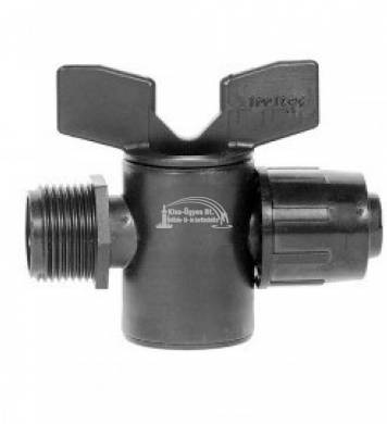 Műa. bordás szorítós csap 20x3/4 KM