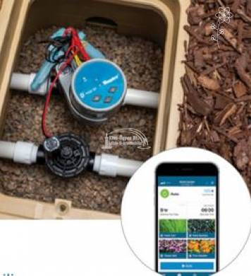 Hunter NODE-100 elemes 1 zónás vezérlő + PGV 101 BM mágnesszelep + BLUETOOS