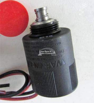 Toro lecs szolenoid 9V DC, Toro mágnesszelepbe, elemes vezérlőhöz