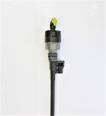 Naandanjain Super10 nyomáskomp. szórófej szerelve, meteor-pálcatart.-9/13 LPE cső-konuszos csatl. és KPE csatl., bármely színű