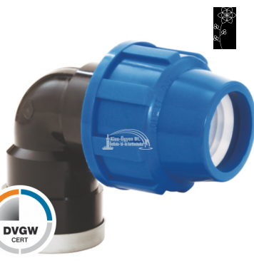 KPE könyök 90x3 BM