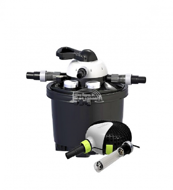 Velda Clear Control 25 Set, nyomásszűrő szett, 9W beépített UV-C készülék, Green Line 5000 szivattyú