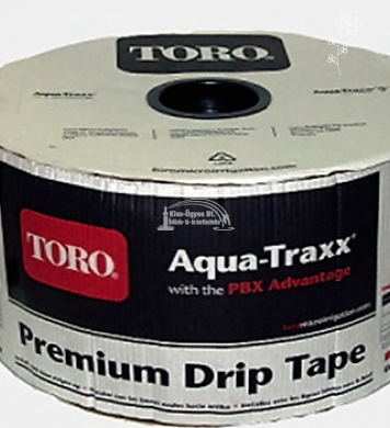 8 mil Aqua-Traxx D=17mm 10 vagy 20 cm-es osztás 2500 fm/tek, 0,3-1,4 bar, ár/fm