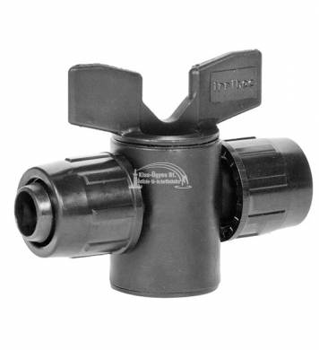 Műa. bordás szorítós csap 25x25